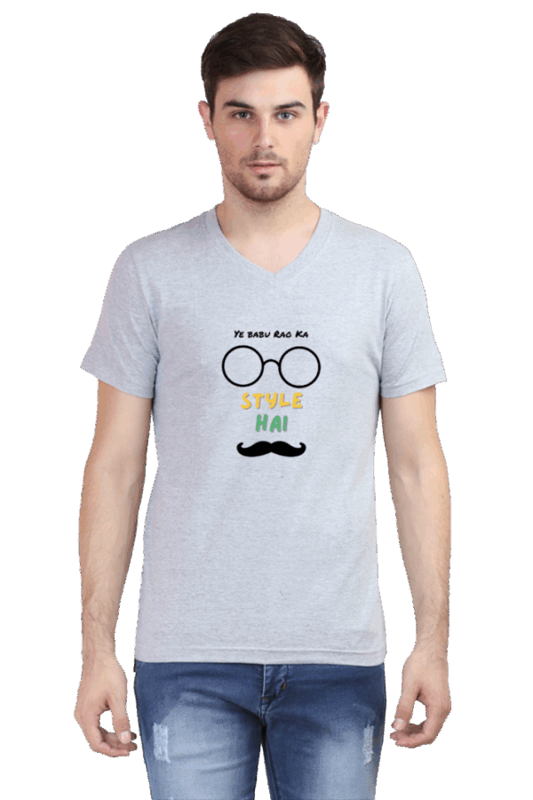 Ye Babu Rao Ka Style Hai” Iconic Bollywood T-Shirt - Image 2