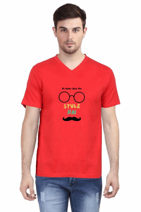 Ye Babu Rao Ka Style Hai” Iconic Bollywood T-Shirt
